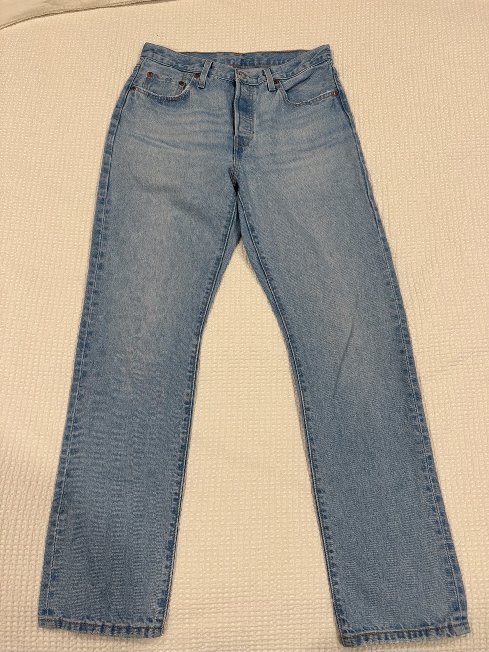 Levi's Light Blue Straight Leg Women's Jeans